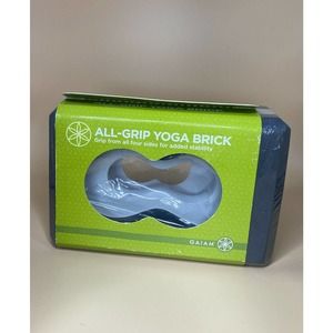 Rare GAIAM All-Grip Yoga Brick Stability Block